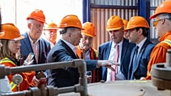 Ο Εκτελεστικός Αντιπρόεδρος της Ευρωπαϊκής Επιτροπής, Stéphane Séjourné, επισκέφθηκε το εργοστάσιο «Αλουμίνιο της Ελλάδας» της METLEN στον Άγιο Νικόλαο