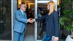 Roberta Metsola, Presidenta del Parlamento, se reúne con Wojciech Wiewiorowski, Supervisor Europeo de Protección de Datos