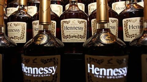 An album release party presented by Hennessy in New York, 2 October, 2015
