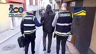 Detención inmigración ilegal - España Francia
