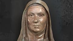 The reconstruction of Saint Teresa of Avila is by Australian forensic sculptor Jennifer Mann 