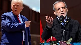 Trump y Pezeshkian