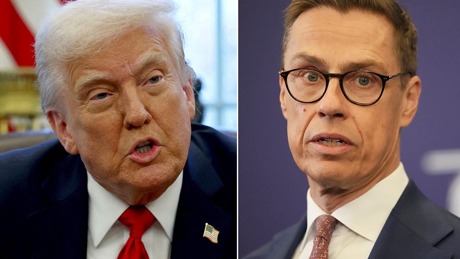Donald Trump und Alexander Stubb