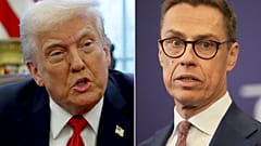 Donald Trump und Alexander Stubb