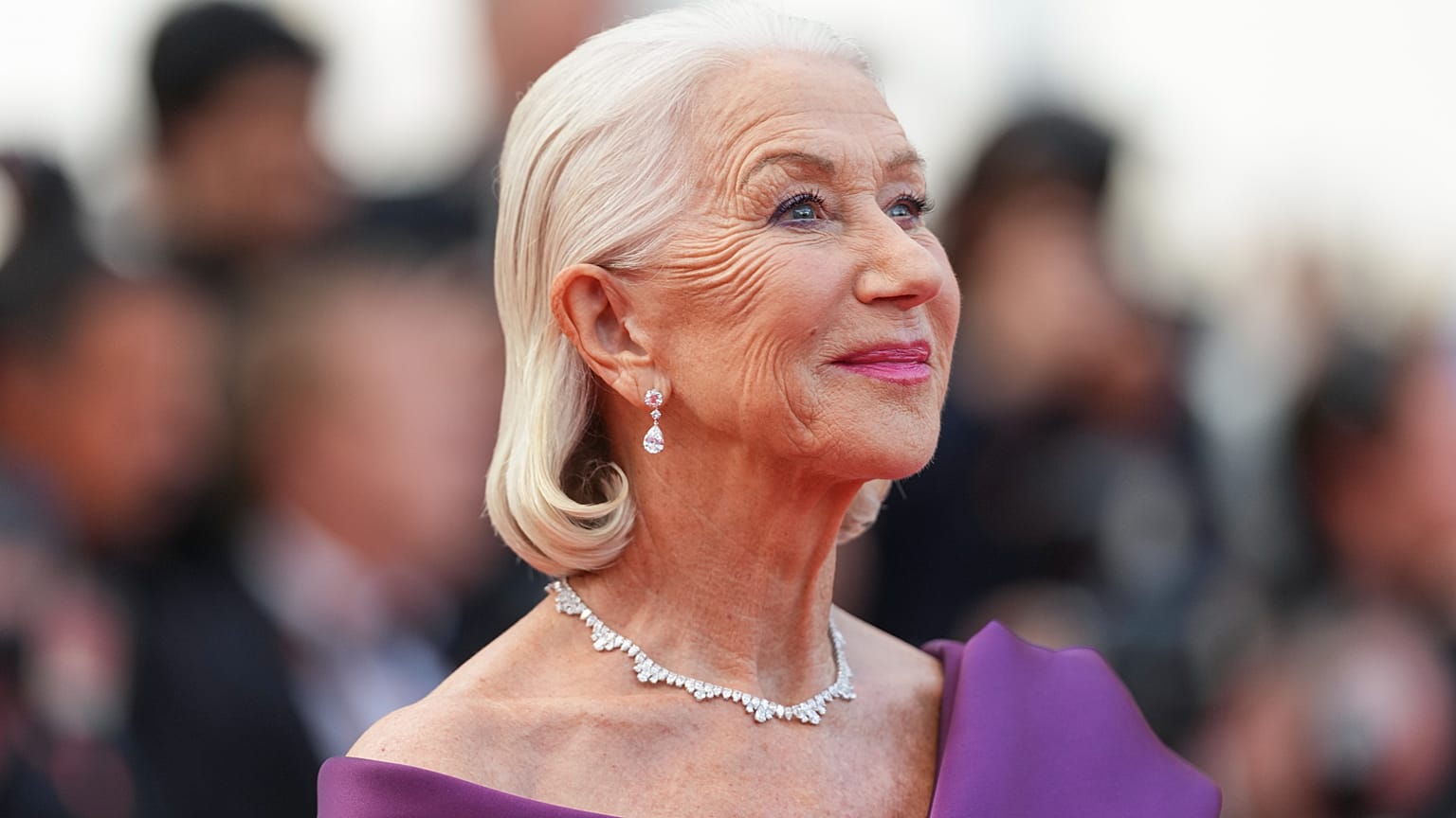 Helen Mirren posa para los fotógrafos