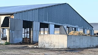 Viehzuchtbetrieb in Levél, Komitat Győr-Moson-Sopron