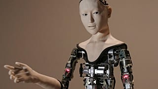 Robô no museu de Tóquio