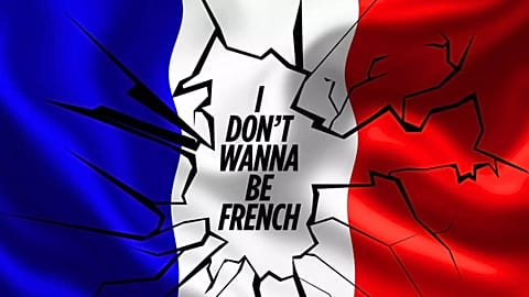 هشتگ ضد فرانسوی