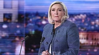Marine Le Pen, líder da extrema-direita francesa, 31 de março de 2025.