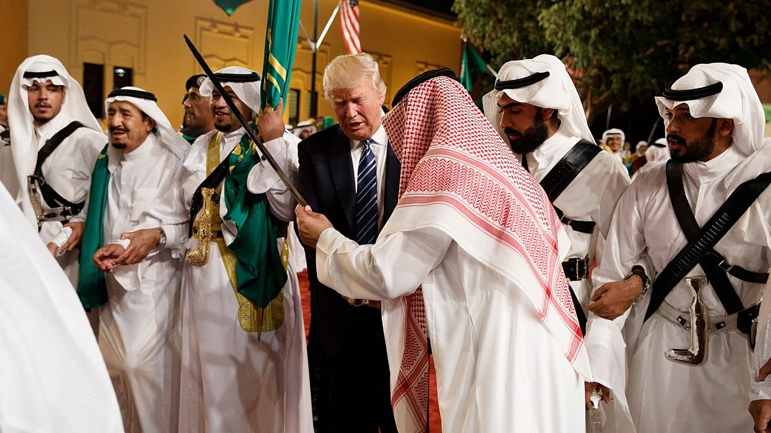 دونالد ترامپ در عربستان سعودی