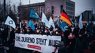 A Junge Alternative felvonulása