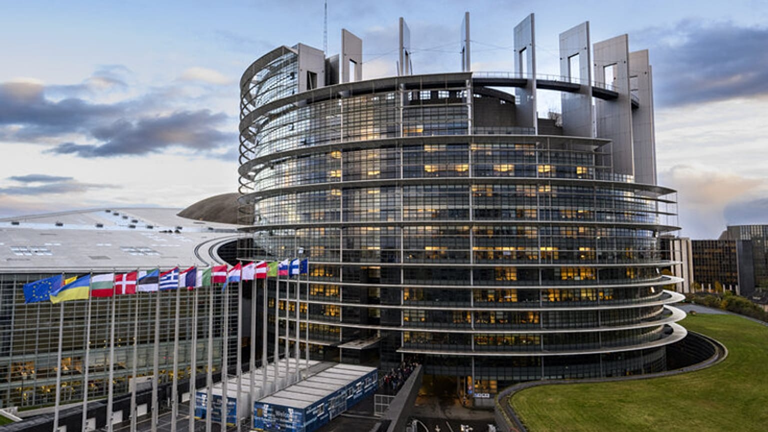 Az Európai Parlament strasbourgi épülete 