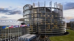 Άποψη του κτιρίου Simone Veil του Ευρωπαϊκού Κοινοβουλίου στο Στρασβούργο