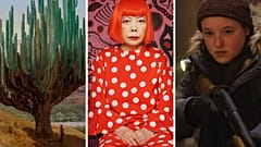José María Velasco, Cardón, État d'Oaxaca, 1887 ; Yayoi Kusama en 2015 ; Bella Ramsey dans "The Last of Us".
