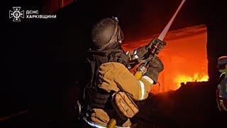 SCREEBSHOT - Kharkiv'de Rus insansız hava aracı saldırısında sekiz kişi yaralandı, bunlar arasında üç çocuk da var
