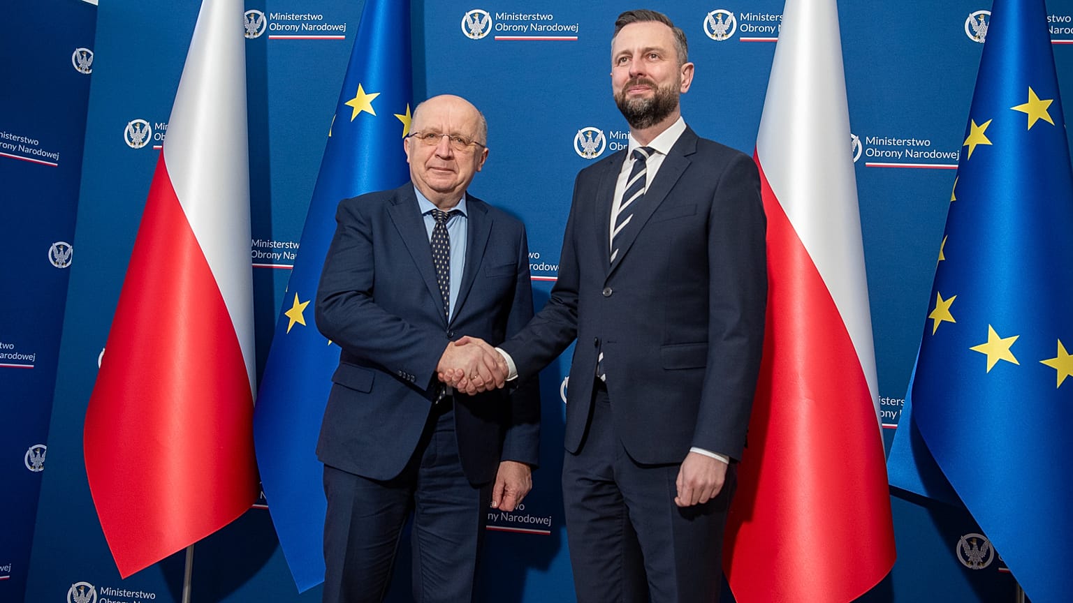 Spotkanie szefa MON z komisarzem ds. obrony i przestrzeni kosmicznej UE.