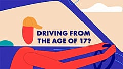 Welche Auswirkungen hat das Fahren mit 17 auf die Verkehrssicherheit?