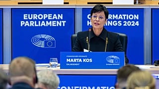 Avrupa Komisyonu’nun Genişlemeden Sorumlu Üyesi Marta Kos, Brüksel, 7 Kasım 2024.