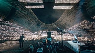 Muse'ün bir konseri sırasında çekilmiş fotoğraf