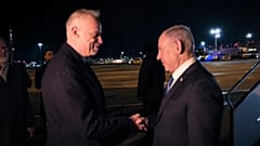 Szalay-Bobrovniczky Kristóf és Benjamin Netanjahu