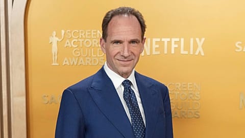 Ralph Fiennes at the 31st annual Screen Actors Guild Awards in Los Angeles on 23 Feb. 2025