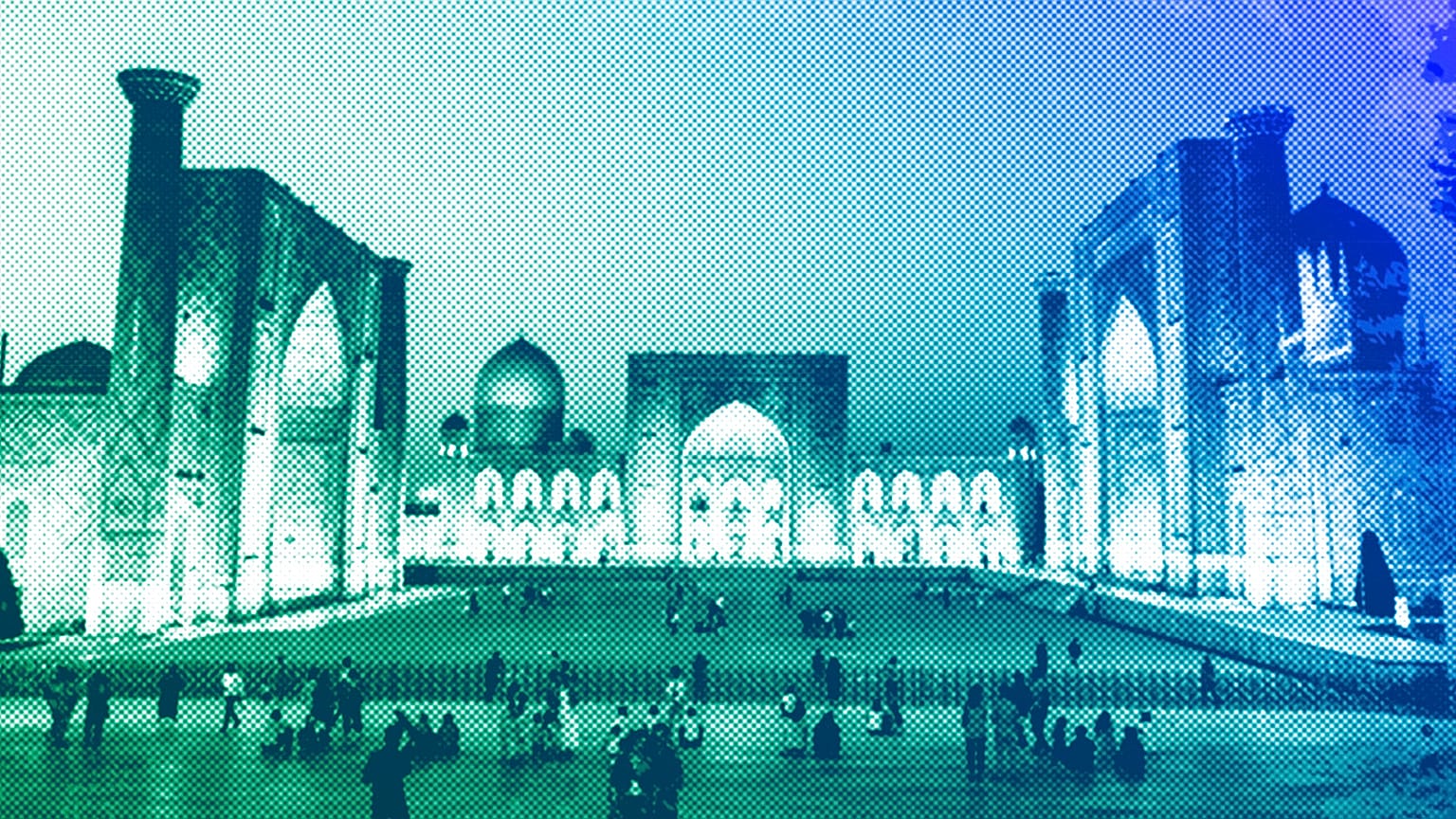 The city of Samarkand in Uzbekistan
