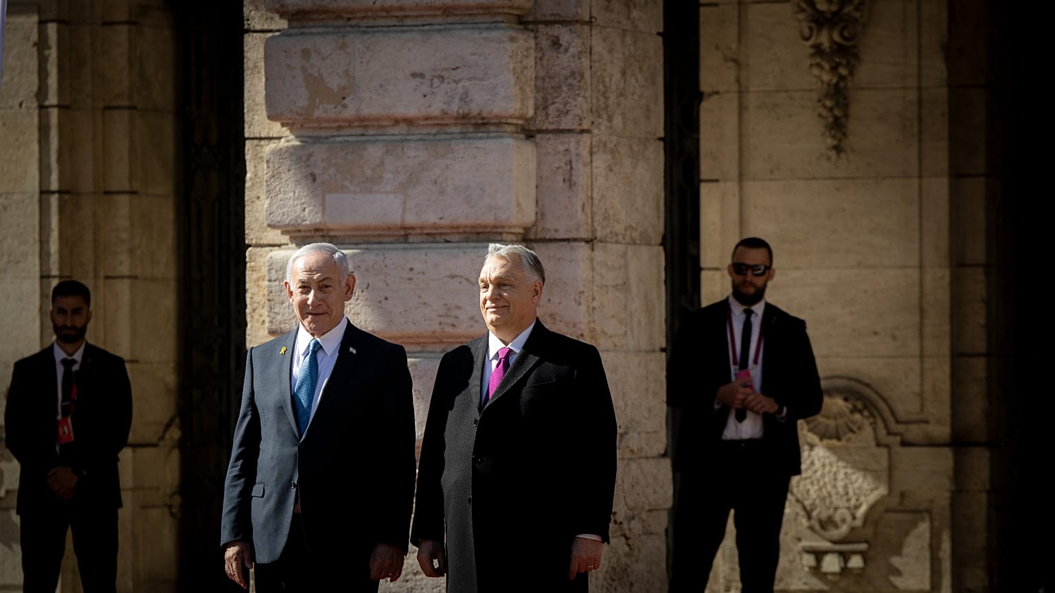 Benjamin Netanjahu és Orbán Viktor