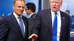 Donald Trump i Donald Tusk.