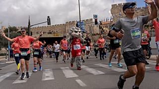 ماراثون رياضي في القدس