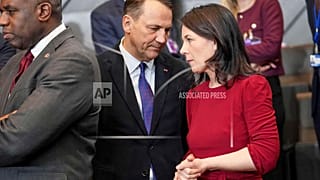 Radoslaw Sikorski i Annalena Baerbock