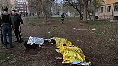 Тела погибших после российского удара по Кривому Рогу