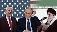 علی خامنه‌ای، ولادیمیر پوتین، دونالد ترامپ