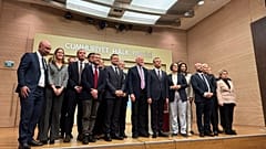 PES heyetinin Ankara ziyaretinden bir kare.