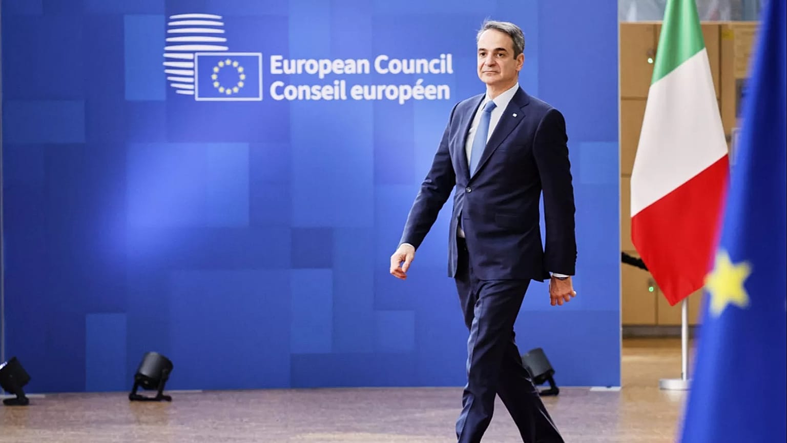 Ο Έλληνας πρωθυπουργός, Κυριάκος Μητσοτάκης