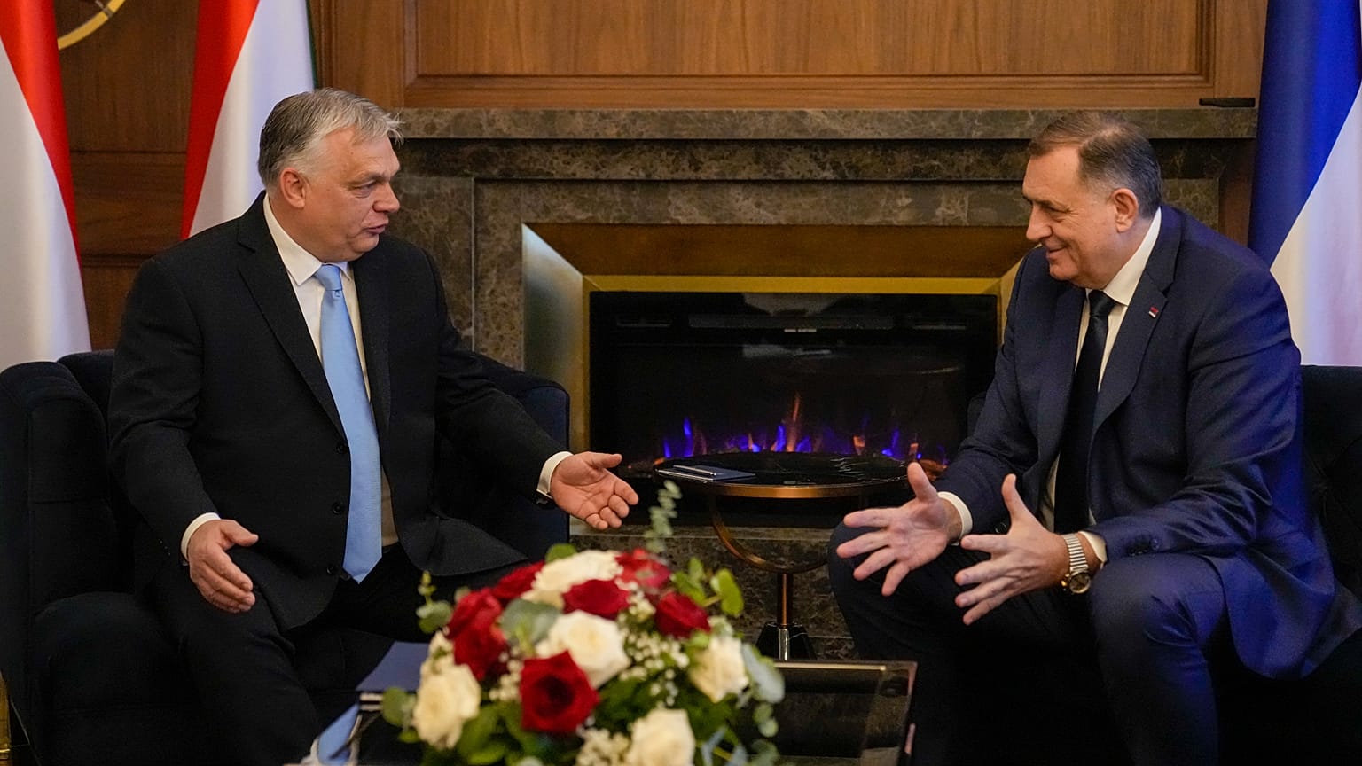 Orbán Viktor és Milorad Dodik