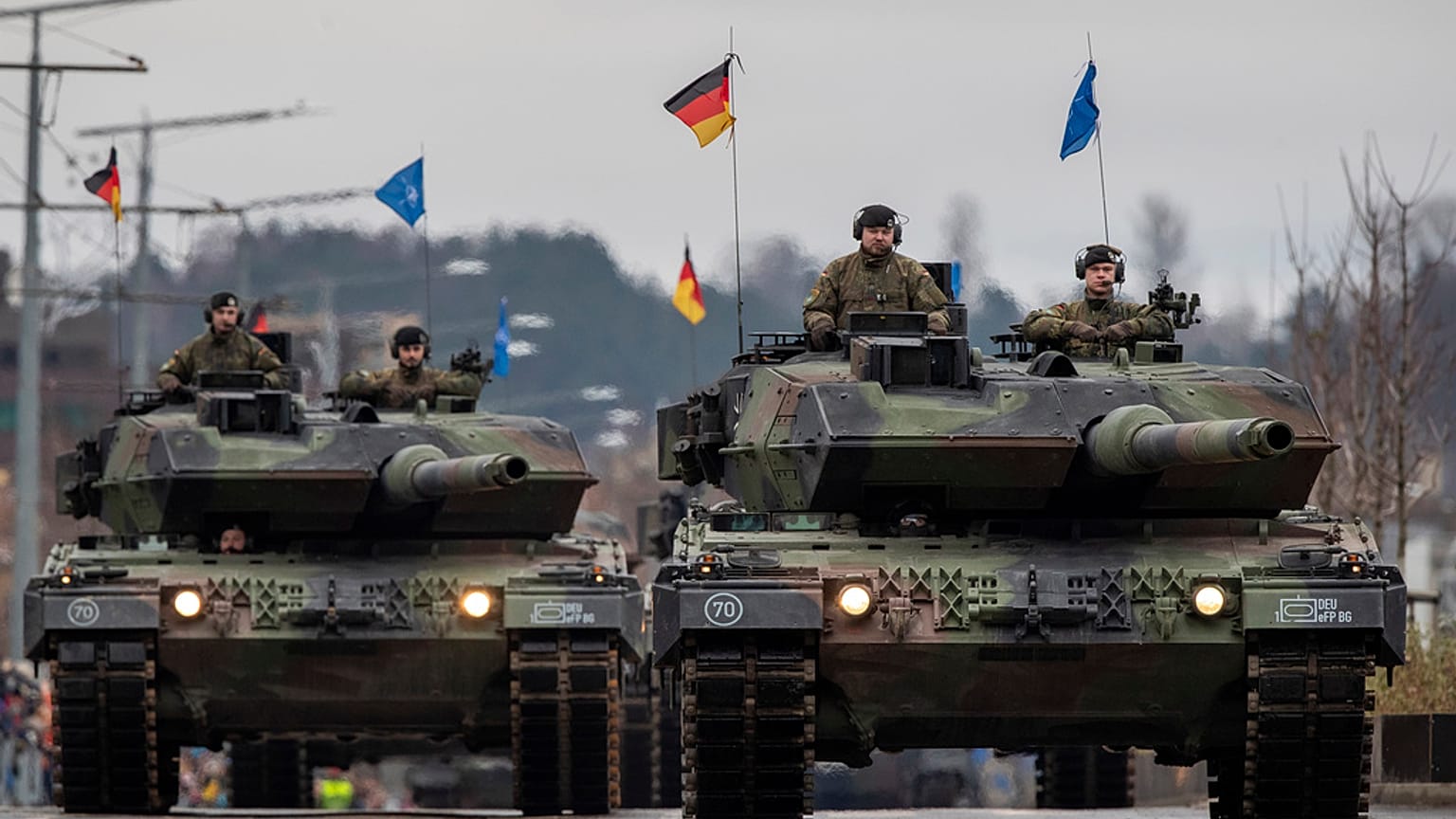 Német NATO-tankok