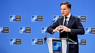 Mark Rutte NATO-főtitkár.