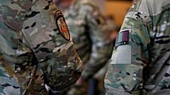 Soldaten aus Belgien und Luxemburg.