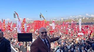 CHP Şanlıurfa Milletvekili Mahmut Tanal, Maltepe mitinginde, 29 Mart 2025