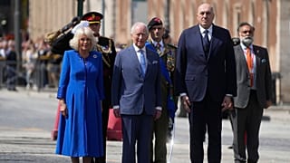 Król Karol III z królową Camillą w Rzymie, 2025 r.