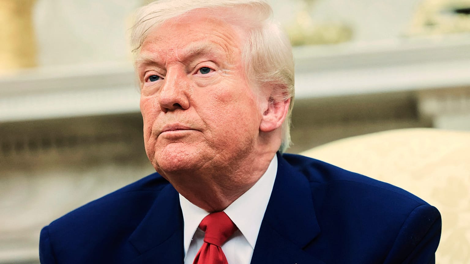 ABD Başkanı Donald Trump, İsrail Başbakanı Binyamin Netanyahu ile birlikte Oval Ofis'te, 7 Nisan 2025