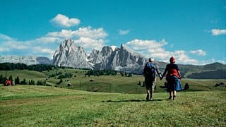 Luigi Ghirri, Alpe di Siusi, Bolzano, 1979.