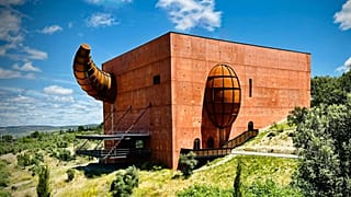 15 years in the making: Philippe Starck’s stirking olive oil mill opens in southern Spain
