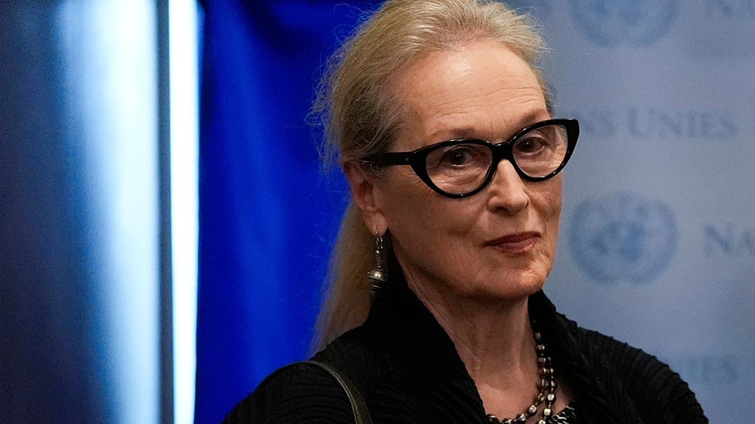 Actress Meryl Streep at the 2024 UN general assembly in New York, September 2024