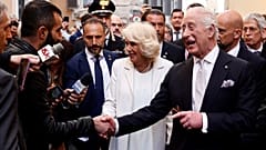 Carlo III e Camilla a Roma