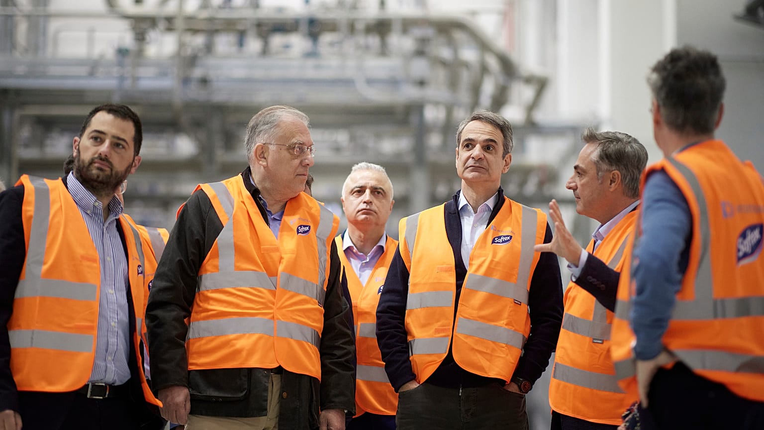 Ο Κυριάκος Μητσοτάκης στην Βοιωτία