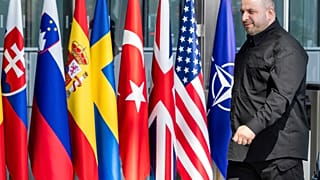 Rusztem Umerov ukrán védelmi miniszter megérkezik a tanácskozásra