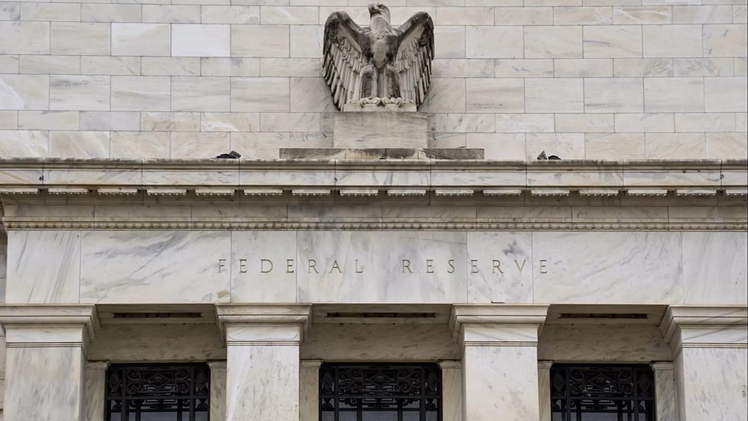Yapım aşamasında olan Federal Rezerv, 7 Nisan 2025 Pazartesi günü Washington'da görülüyor. 