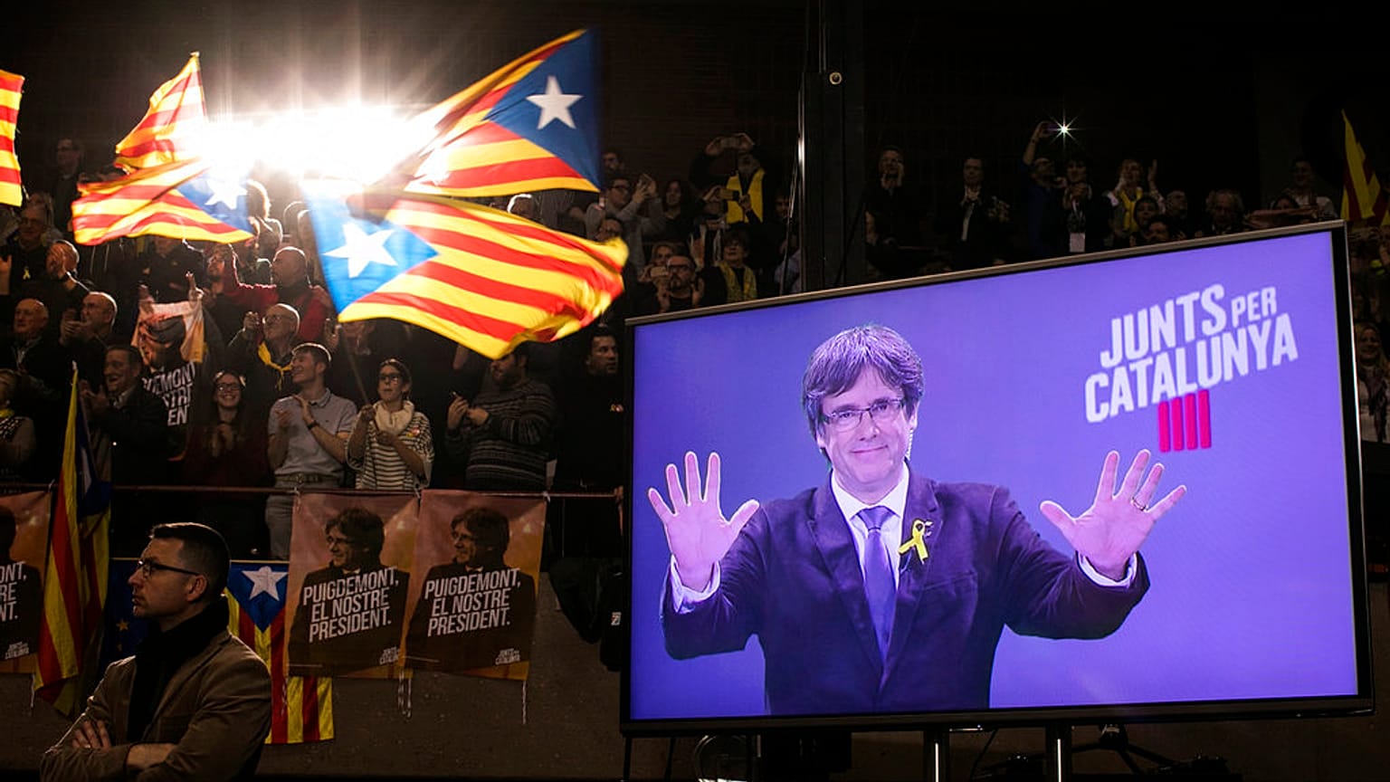 Carles Puigdemont 2017-ben