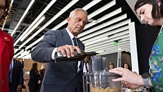 RFK Jr. Utah Üniversitesi'nde bir sağlık gezisinde